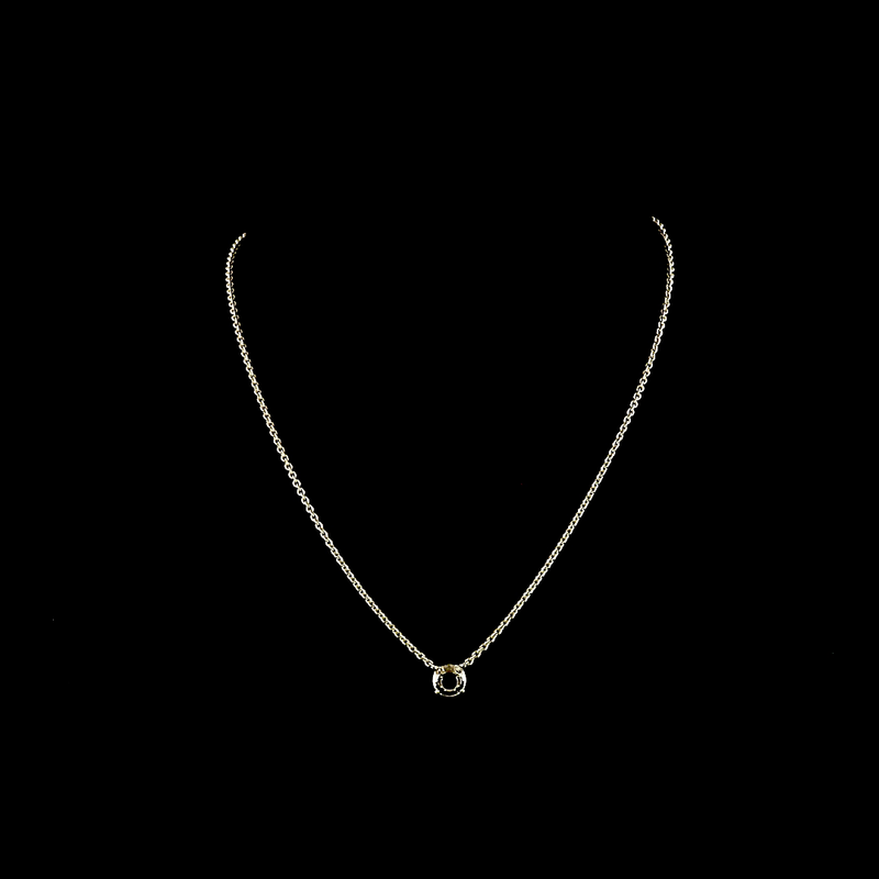 1.5 ct Diamond Pendant — 14k White Gold