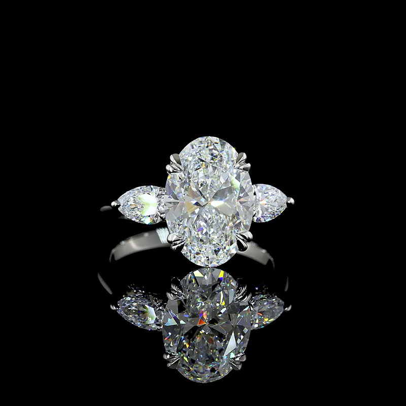 4.24 ct Diamond Ring — Platinum