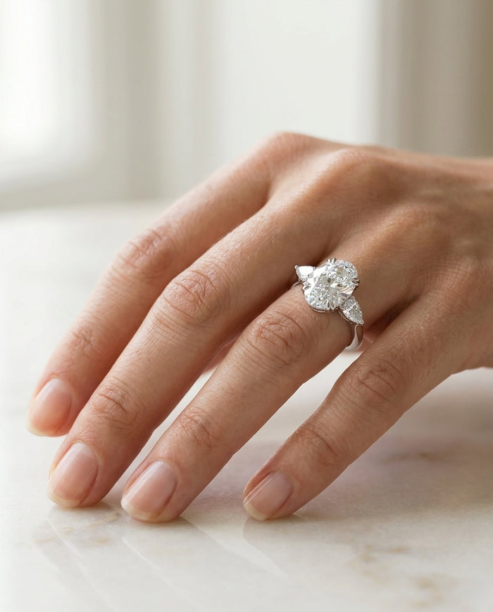 4.24 ct Diamond Ring — Platinum